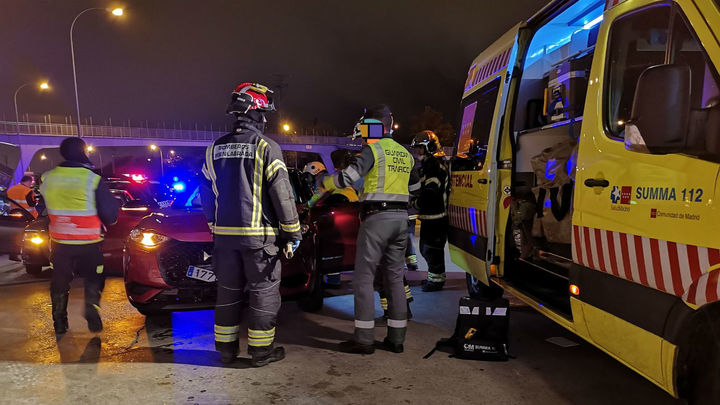 Accidente en la A-42