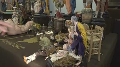 Los mejores escultores y artesanos belenistas se dan cita en Alcobendas