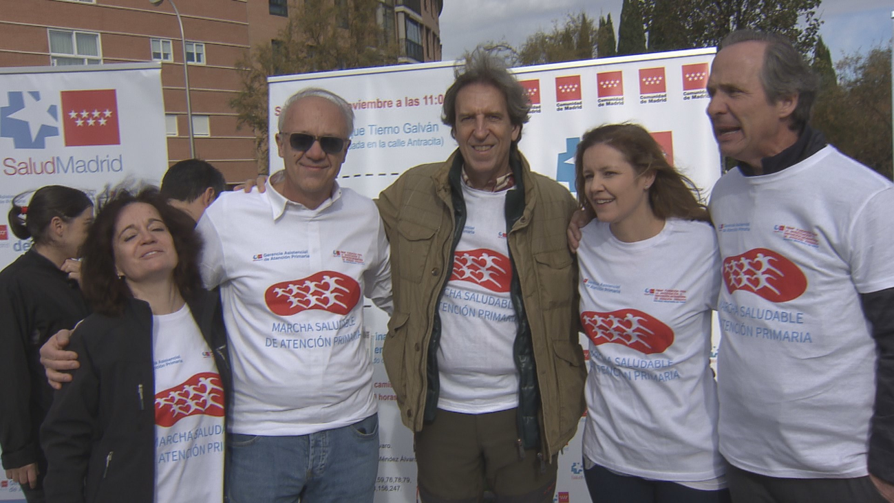 La Comunidad de Madrid celebra la I Marcha Saludable de Atención Primaria