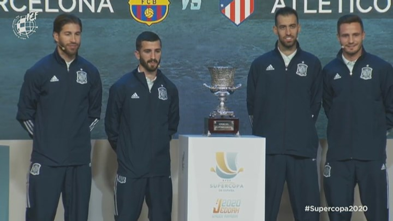 Valencia-Real Madrid y Barça-Atlético, semifinales de la Supercopa de España