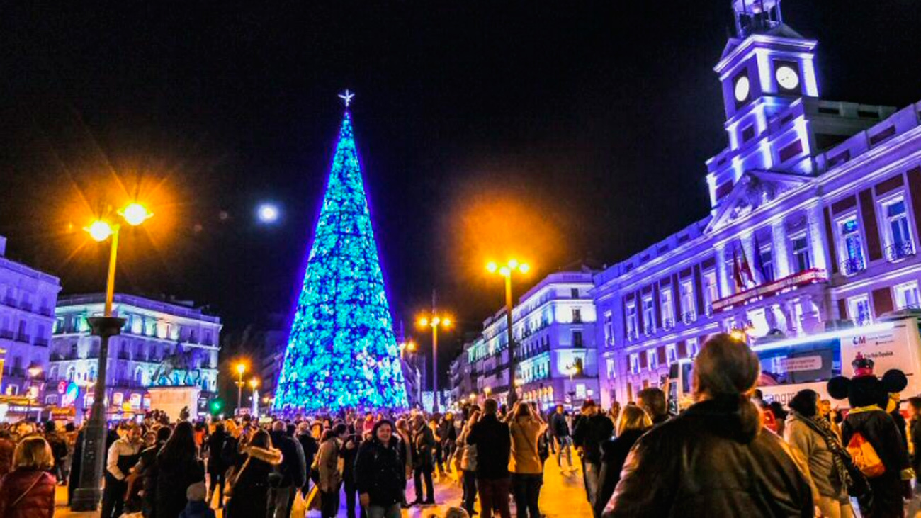 Madrid se ilumina en Navidad