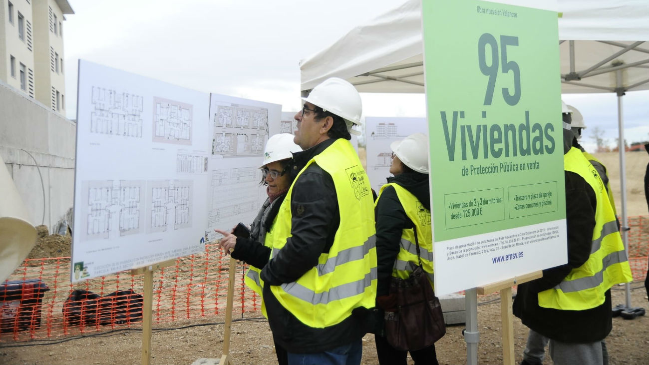 Boadilla pone la primera piedra de 95 viviendas de protección pública
