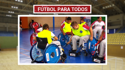 Foothand, fútbol accesible y sobre sillas de ruedas