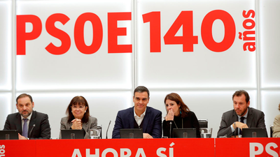 Sánchez pide a su Ejecutiva, un voto de confianza para los pactos