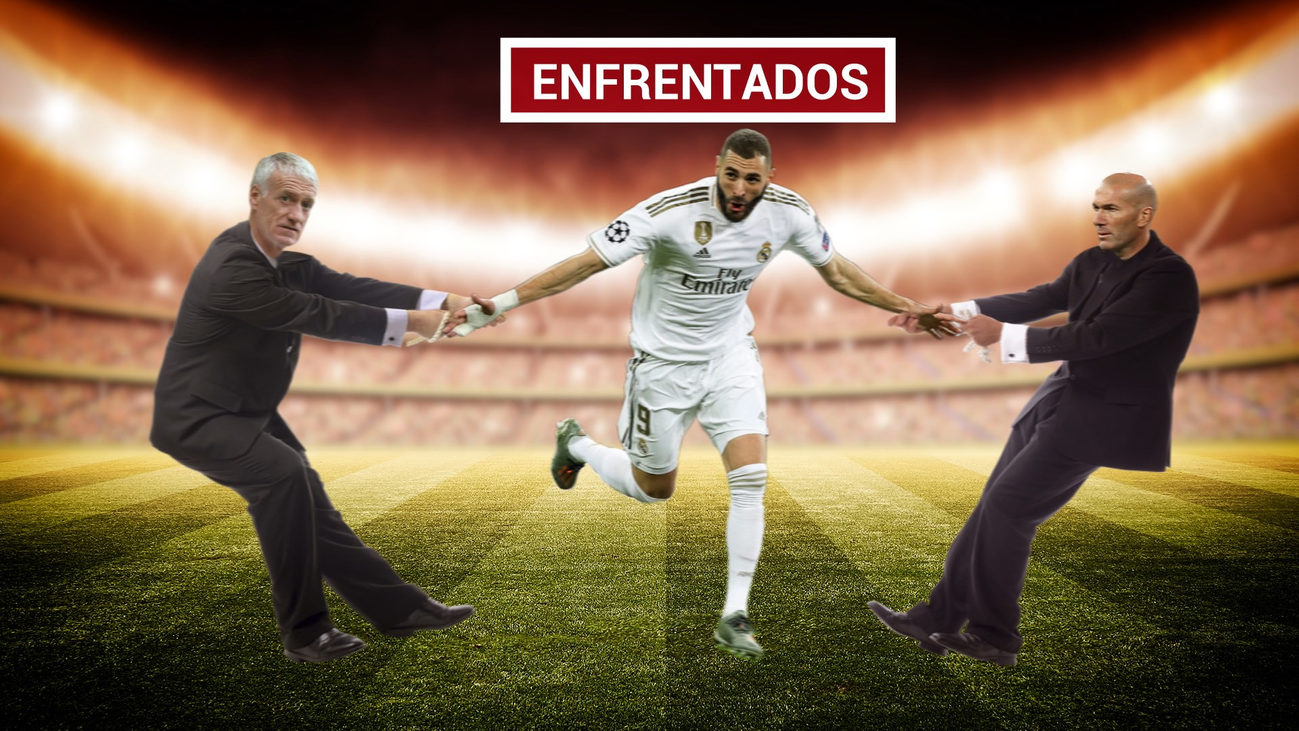 Deschamps responde a la defensa de Zidane a Benzema