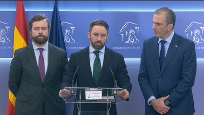Santiago Abascal: "Hemos asistido a la mayor y más burda estafa electoral de nuestra democracia"