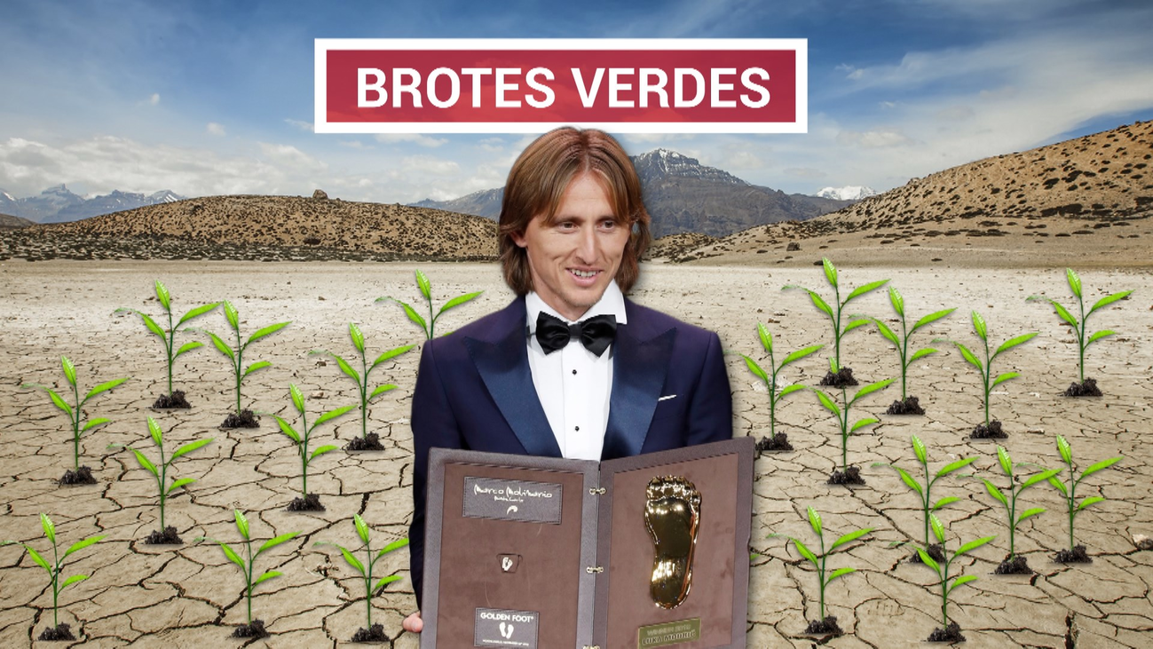 Modric gana el 'Golden Foot', al mejor jugador del mundo mayor de 29 años