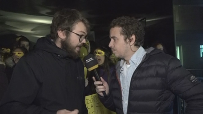 Los okupas se concentran contra el desalojo de La Ingobernable