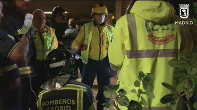 Dos heridos graves por la explosión  de una caldera de gas en Chamartín