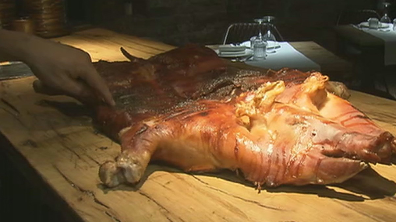 Hoy cocinamos cerdo asado