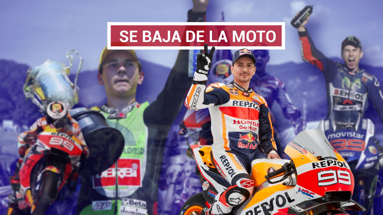 Jorge Lorenzo se retira del motociclismo