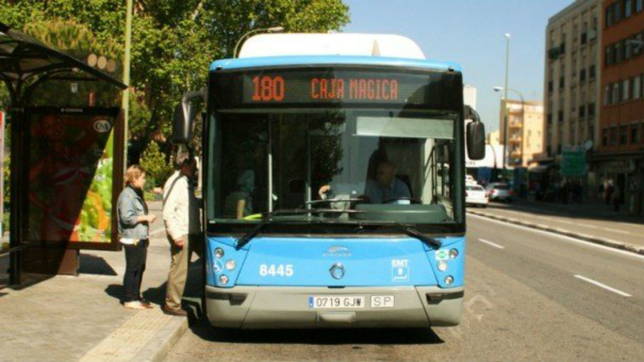 Autobús hasta la Caja Mágica