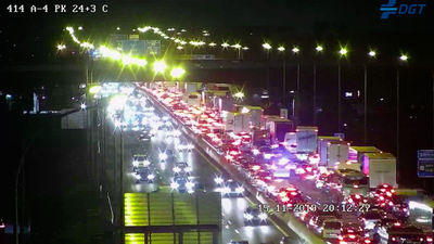 Restablecido el tráfico en la  A-4 a la altura de Valdemoro tras un accidente