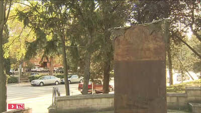 Derriban el busto de La Pasionaria en Rivas