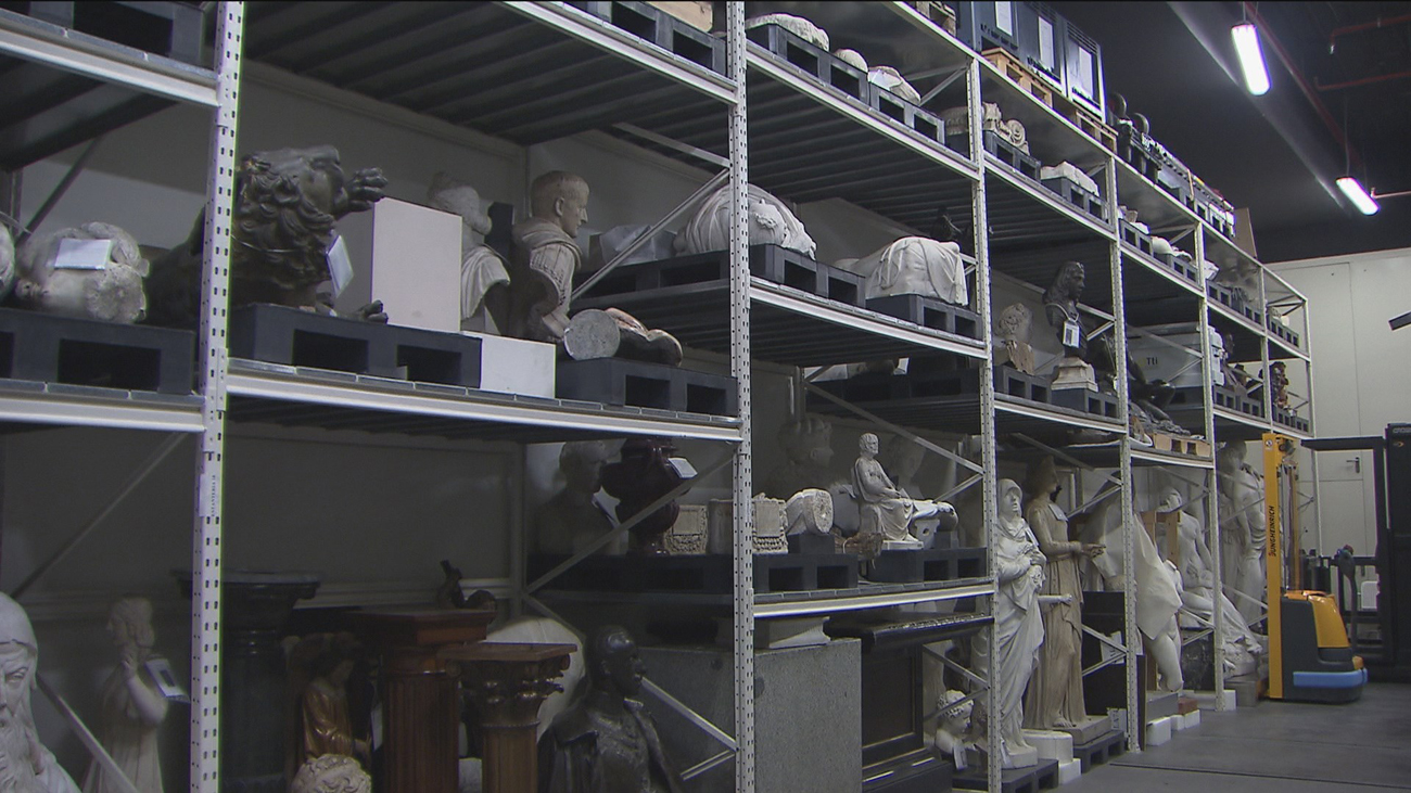 Los almacenes del museo del Prado