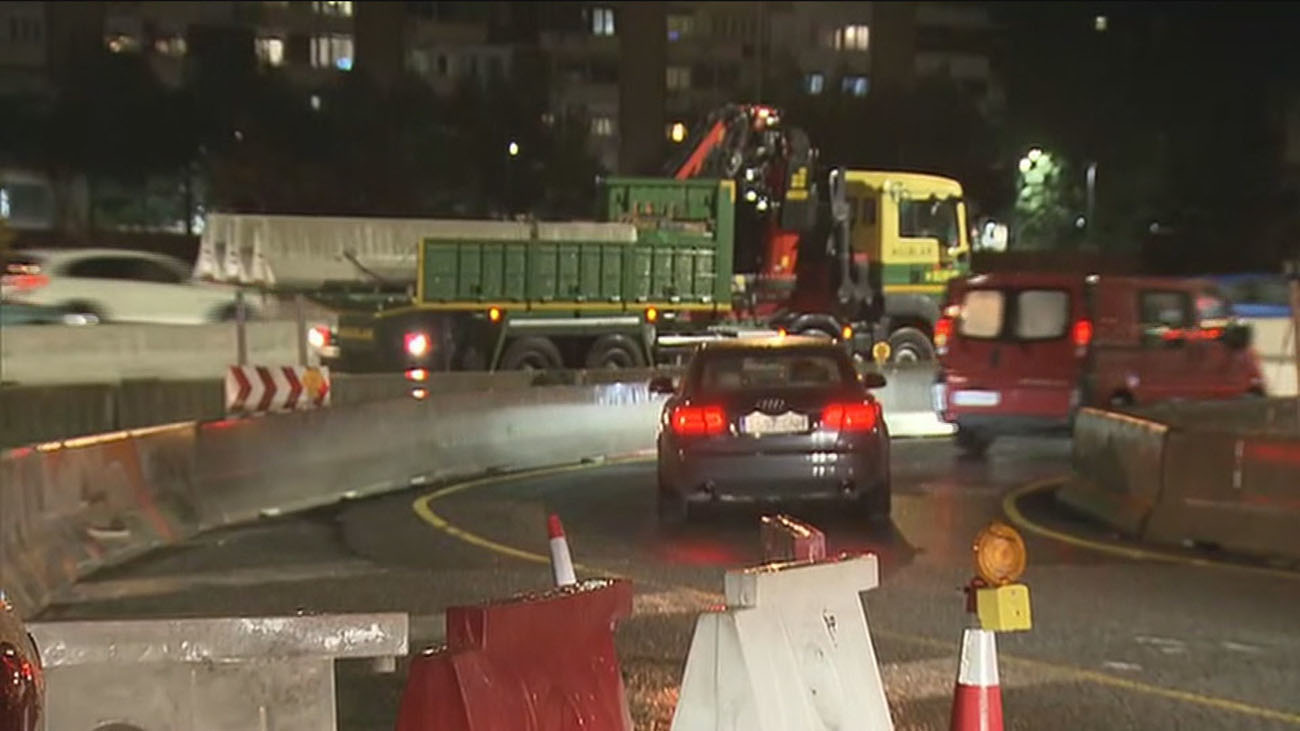 La M-30 cruzará desde este lunes el estadio Vicente Calderón