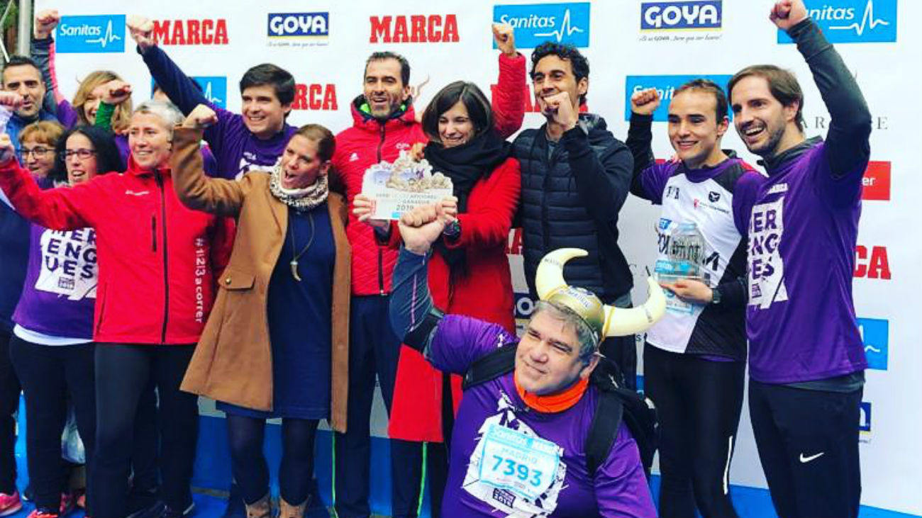 Los 'merengues' vencieron a los 'colchoneros' en la carrera del derbi