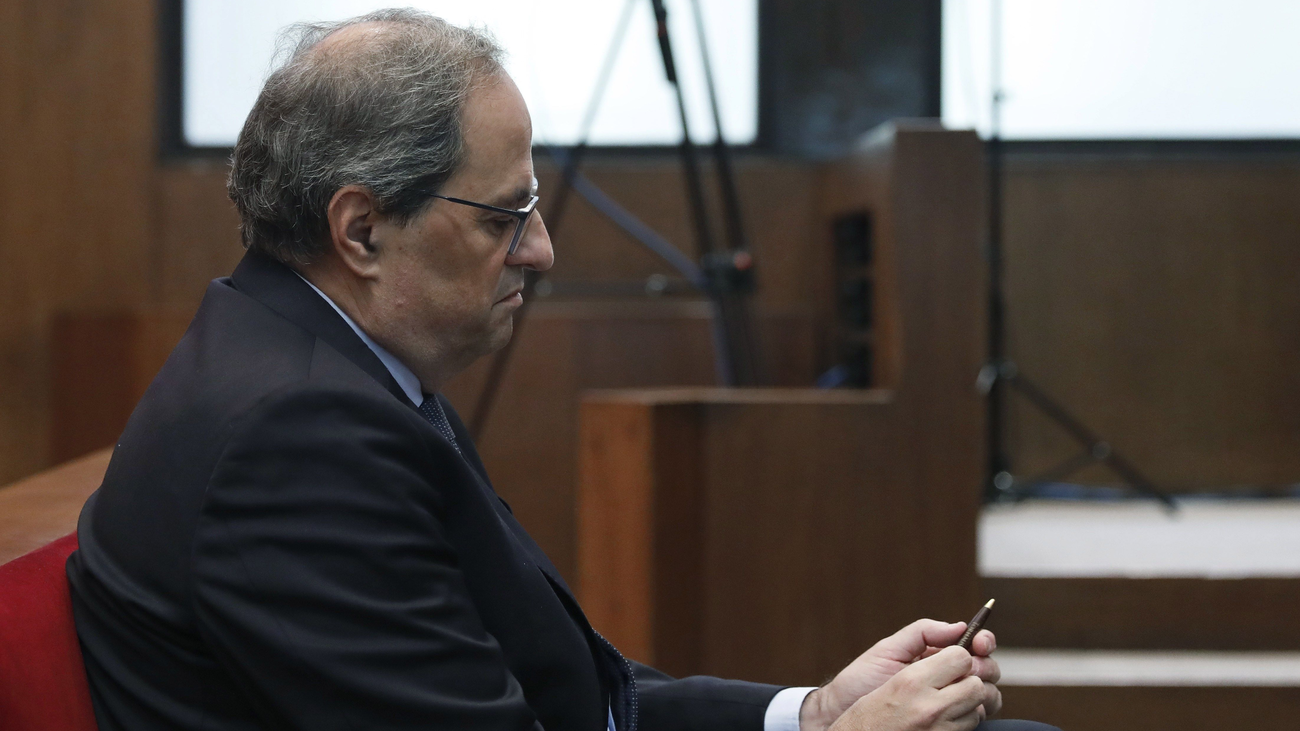 Torra admite que no cumplió la orden de la JEC: "Sí, la desobedecí"