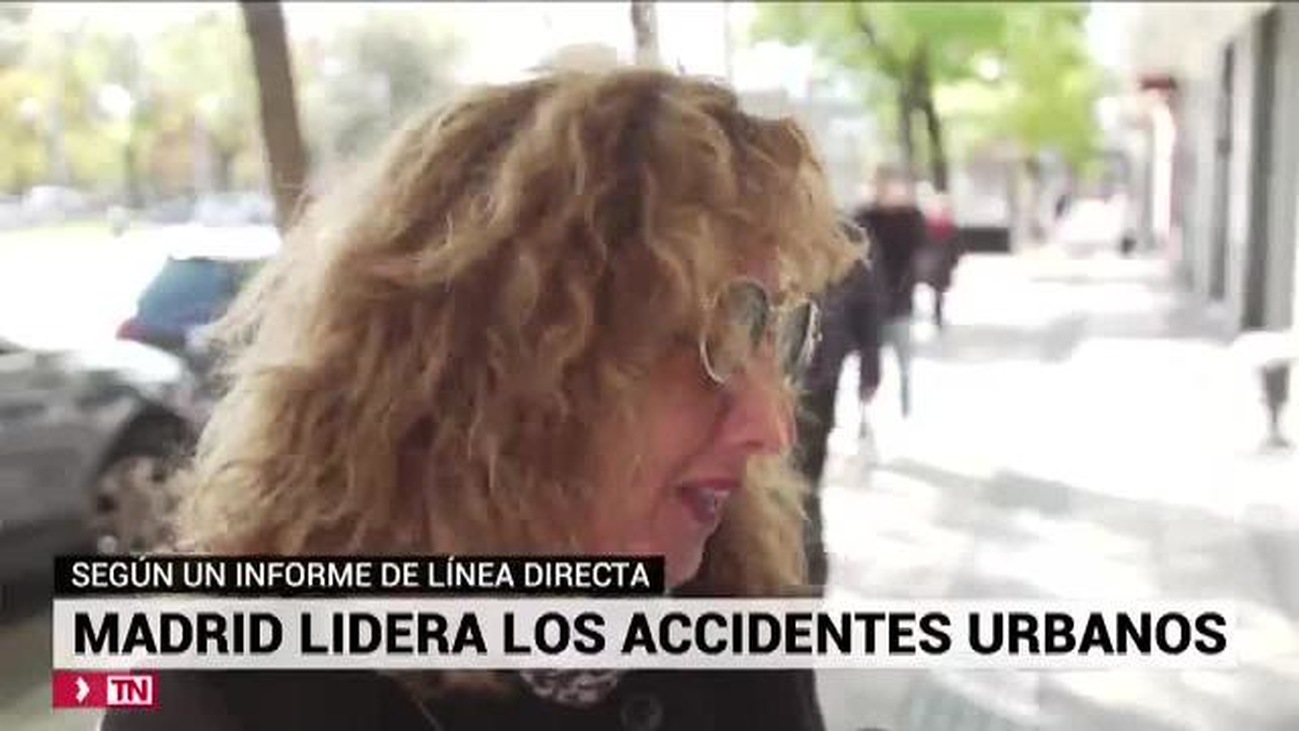 Madrid, la ciudad con más 'puntos rojos' de  siniestralidad urbana