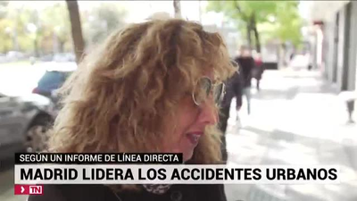Madrid, la ciudad con más 'puntos rojos' de  siniestralidad urbana