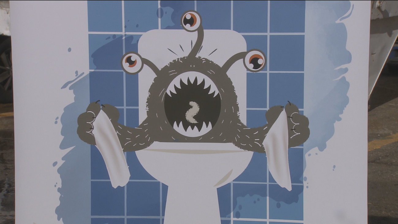 No alimentes al monstruo de las cloacas