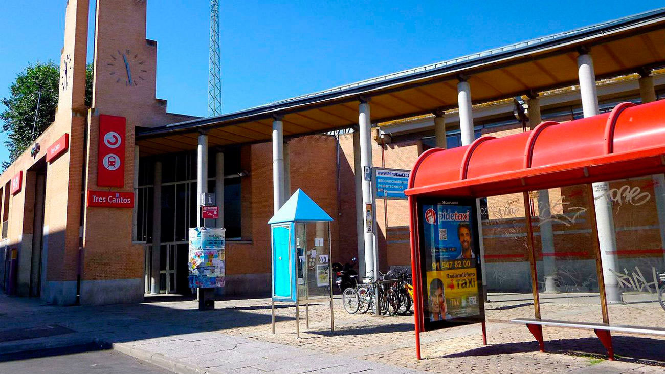 Renfe reformará la estación de tren de Tres Cantos en 2021