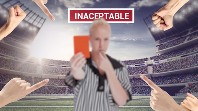 Bochornosos insultos a una árbitro en San Lorenzo de El Escorial