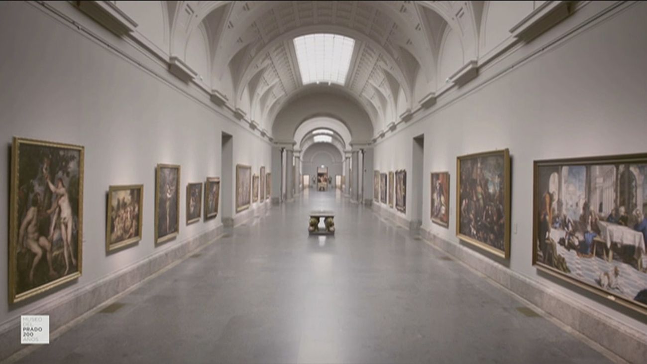 Galería en el Museo del Prado