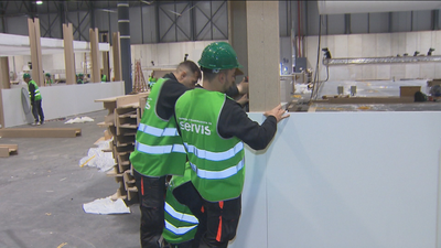 Empiezan los preparativos en Ifema para la Cumbre del Clima