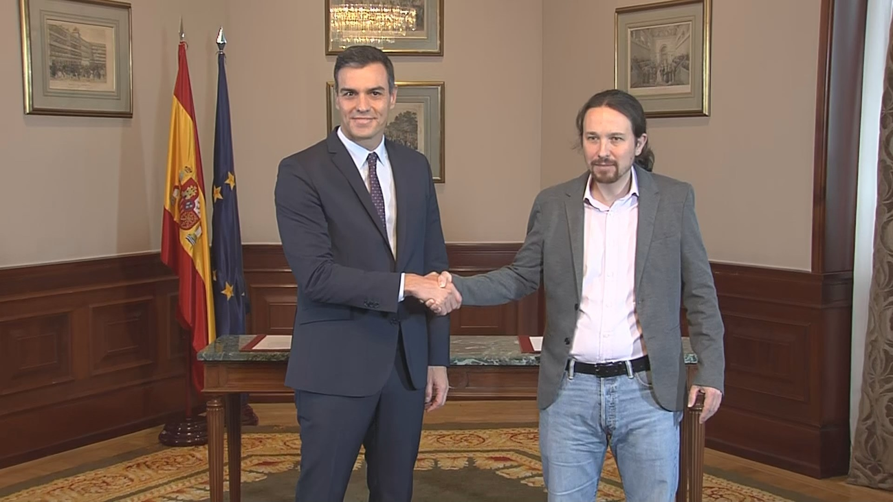 PSOE y Podemos negocian con discreción el programa y el Gobierno de coalición