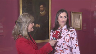 La reina Letizia felicita a Telemadrid por su 30 aniversario