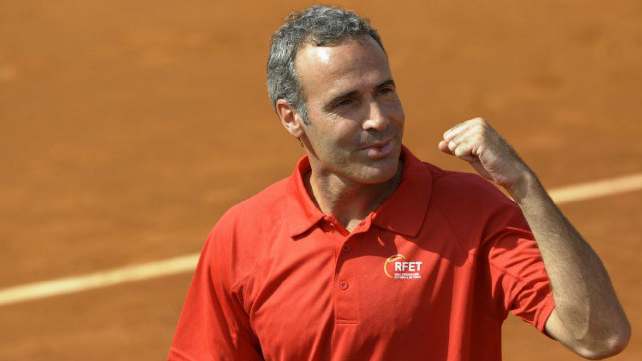 Corretja: "España es la gran candidata a ganar la Davis"