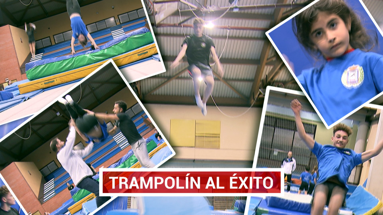 Escuela de talentos en gimnasia de trampolín en Getafe