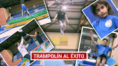 Escuela de talentos en gimnasia de trampolín en Getafe