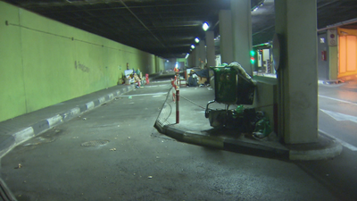 El Ayuntamiento instalará cámaras para evitar que los sintecho vivan en los túneles