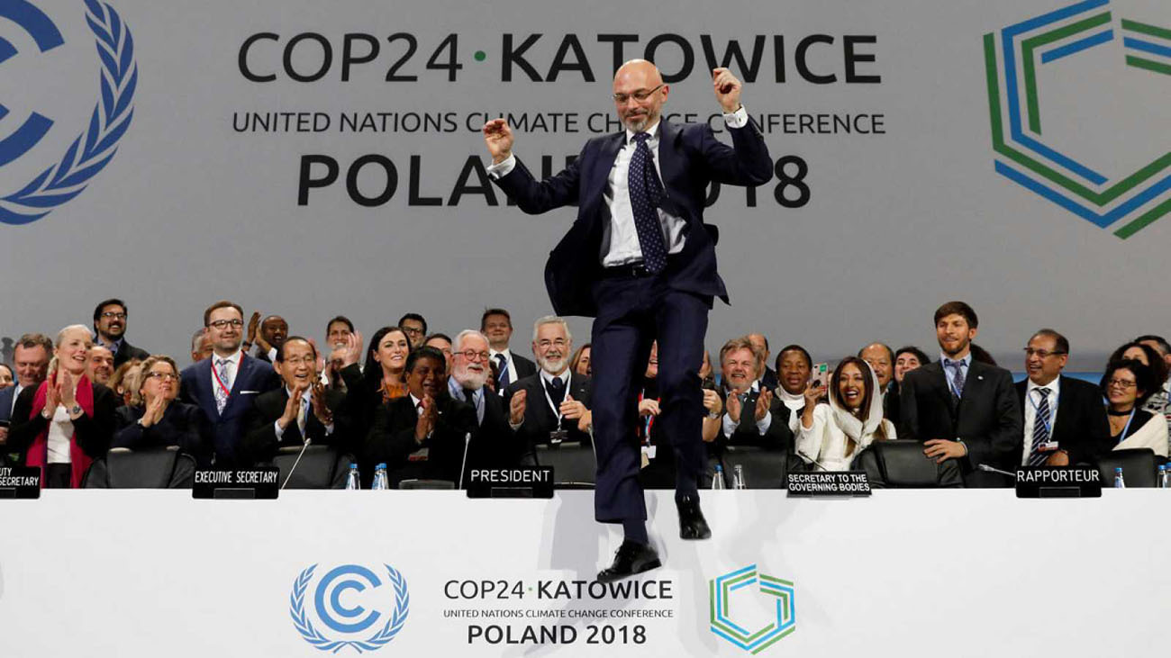 Vigésimocuarta cumbre del clima, celebrada en Katowice (Polonia)