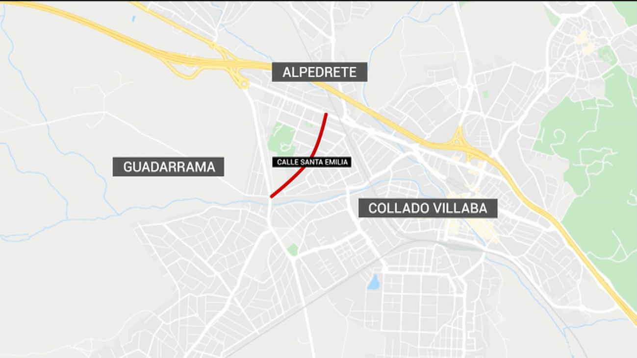 Santa Emilia, la calle de la discordia para Alpedrete, Collado Villalba y Guadarrama