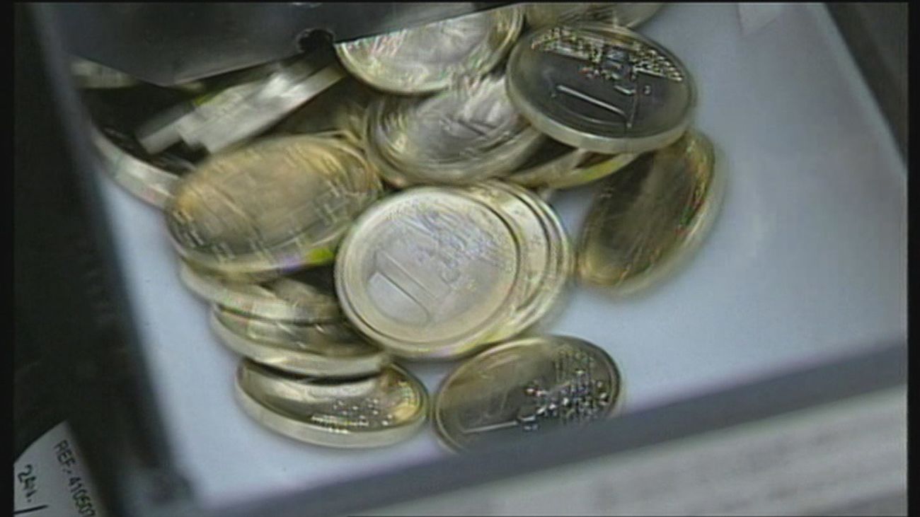 Varias monedas de euro