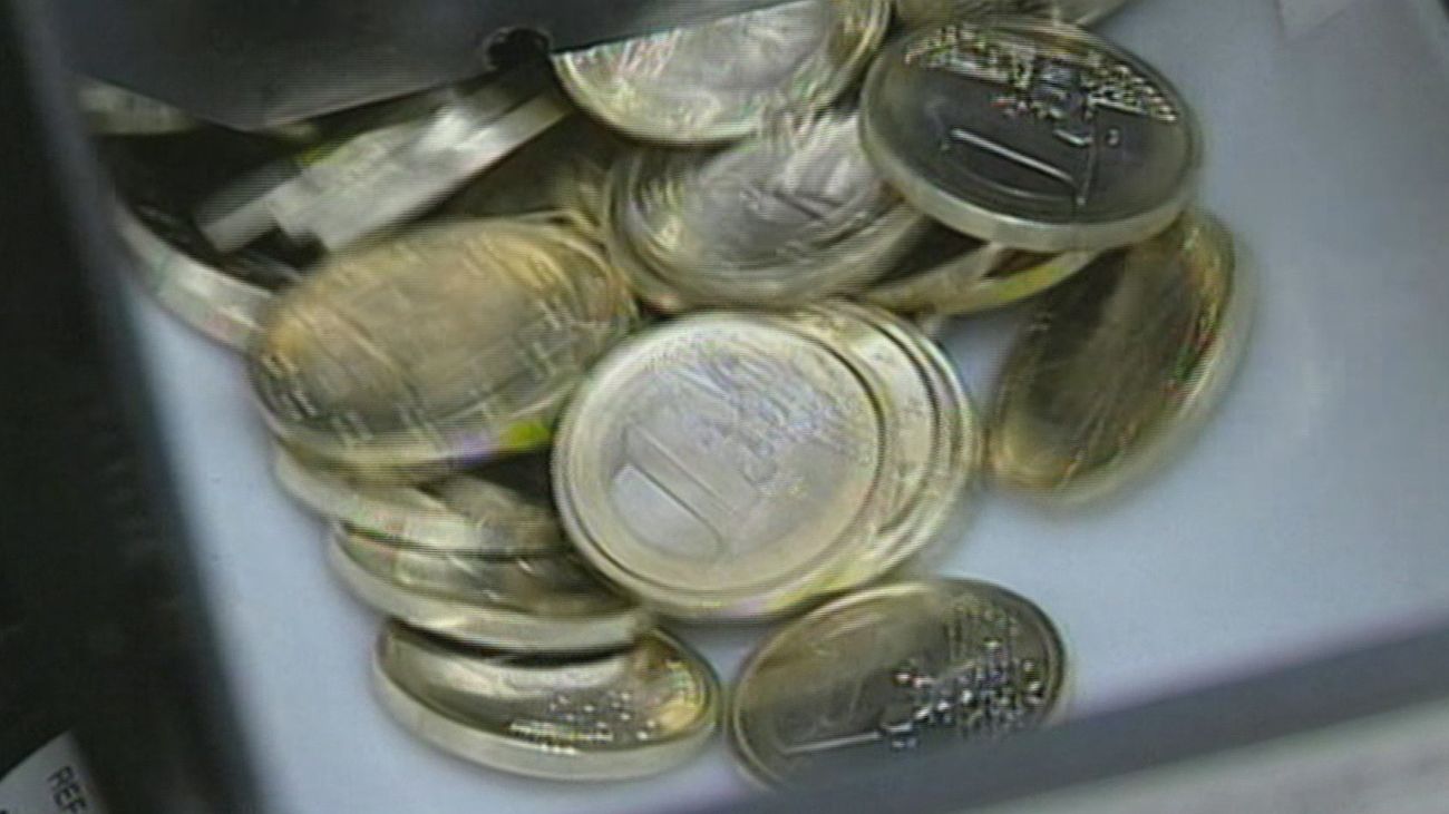 Varias monedas de euro