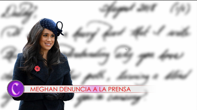 Se filtra la demanda de Meghan Markle contra la prensa por noticias falsas