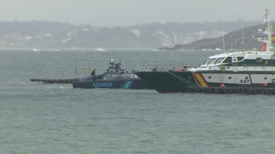 Interceptan un submarino con unos 3.000 kilos de cocaína en la costa gallega