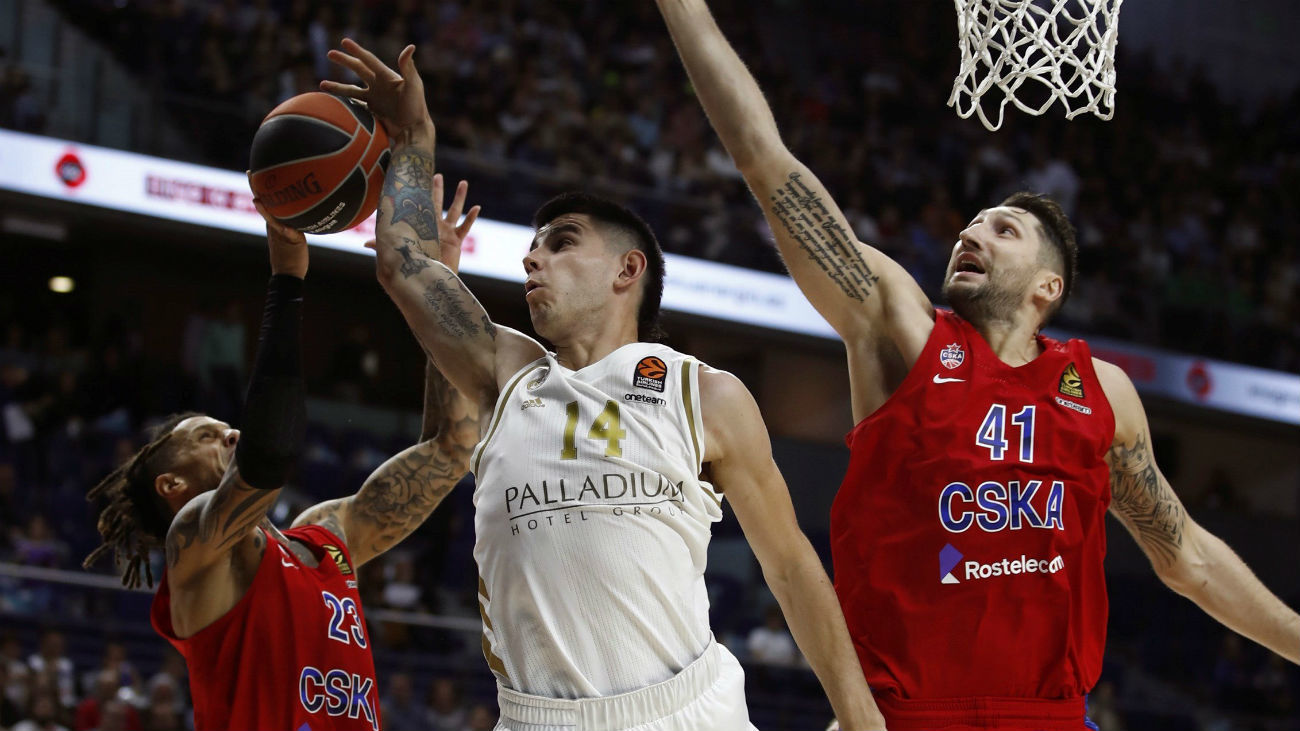 97-81. Deck se doctora en la victoria del Real Madrid ante el CSKA