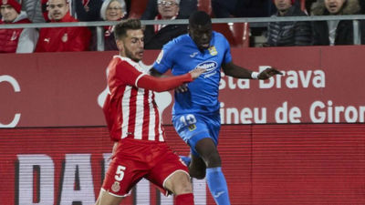2-0. El Fuenlabrada, fulminado por Stuani