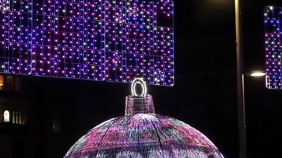 Las luces de Navidad en Madrid