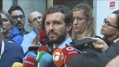 Casado anuncia que el PP recurrirá al Constitucional la congelación de las pensiones