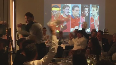 Así celebró España la Copa Davis, imágenes exclusivas de Telemadrid