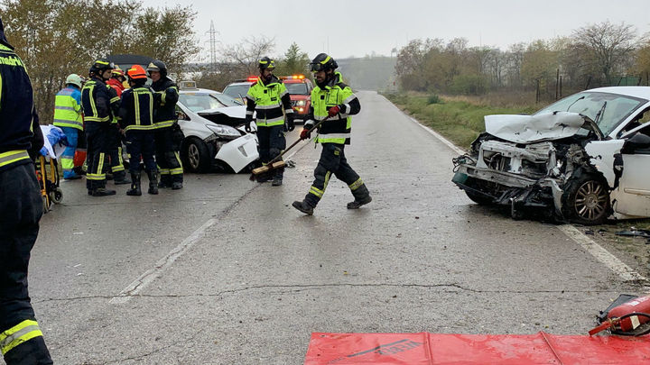Accidente en Vicálvaro