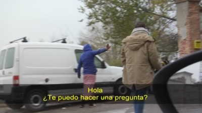 Pillados lanzando escombros en un vertedero ilegal de Fuencarral