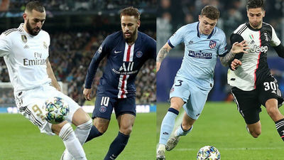 El Real Madrid empata con el PSG (2-2), el Atleti pierde en Turín (1-0)