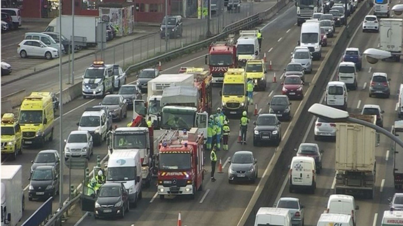 Accidente en la A-42